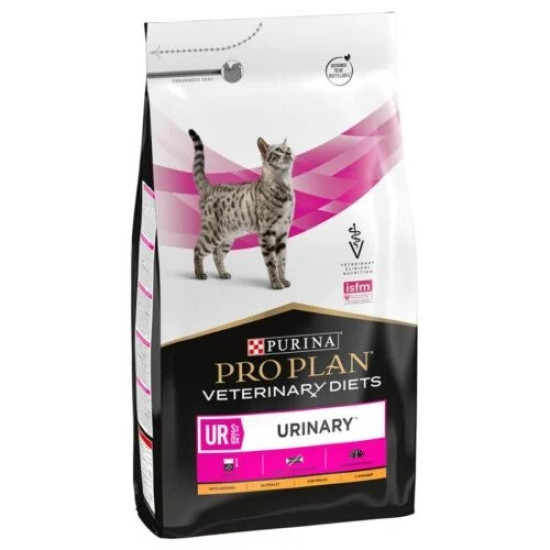 Purina Pro Plan Veterinary Diets Cat UR Urinary – Hrană Uscată pentru Pisici, 5 kg